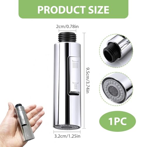 Miniatura 5 de Recambio Cabezal Grifo Cocina 2 Modos, Recambio Para Ahorrar De Agua