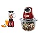 Russell Hobbs Mixeur Blender Electrique 1,5L, 6 Lames, Bol verre, Lames Amovibles, Nettoyage Facile - Rouge 24720-56 Desire & Russell Hobbs Hachoir Electrique Bol Préparation 1L - Rouge