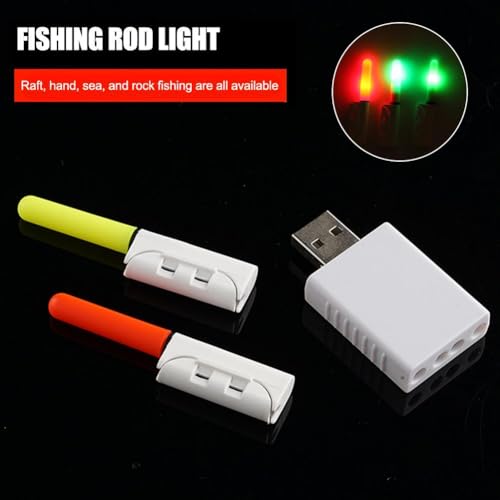 Varillas luminosas de pesca nocturna con hebilla impermeable 3