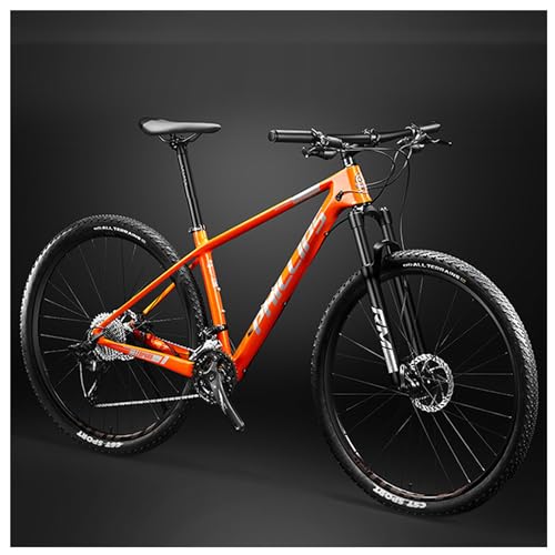 29インチ マウンテンバイクMTB自転車 シクロクロスバイクス33段変速オイルディスクブレーキ全アルミオイルダンピングロックアウトフロントフォーク 低騒音フライホイールフロントサスマダ内配線