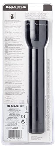 Maglite Led 2-Cell D Flashlight, Black #TOP1