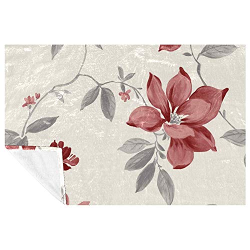 Couverture lit Magnolia plaid chaud pique-nique 150x100