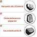 Y-QIPED for BMW G07 x7 AC Air Vent Outlet Knob,Air Conditioning AC Air Vent Outlet Knob Button for BMW X5 X6 XM G05 G06 G09 Replacement 2023 2024 2025