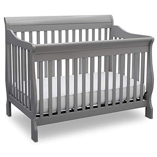 Delta Children Canton 4-in-1 Convertible Crib - Easy to Assemble,