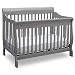Delta Children Canton 4-in-1 Convertible Baby Crib, Grey