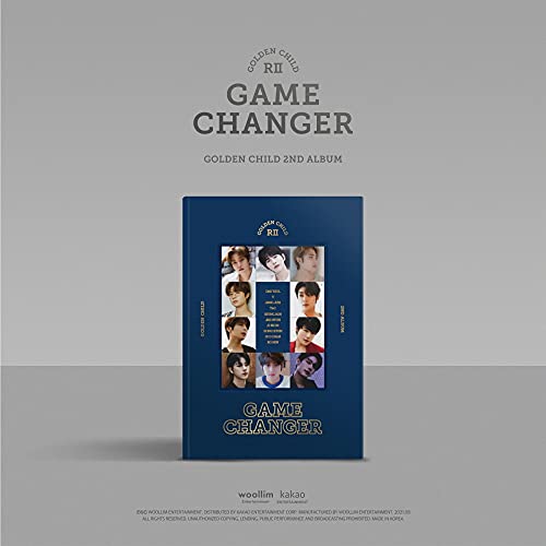 Woolim Entertainment GOLDEN CHILD - Game Changer Standard Edition (Vol.2) Album+Extra Photocards Set (C ver.)