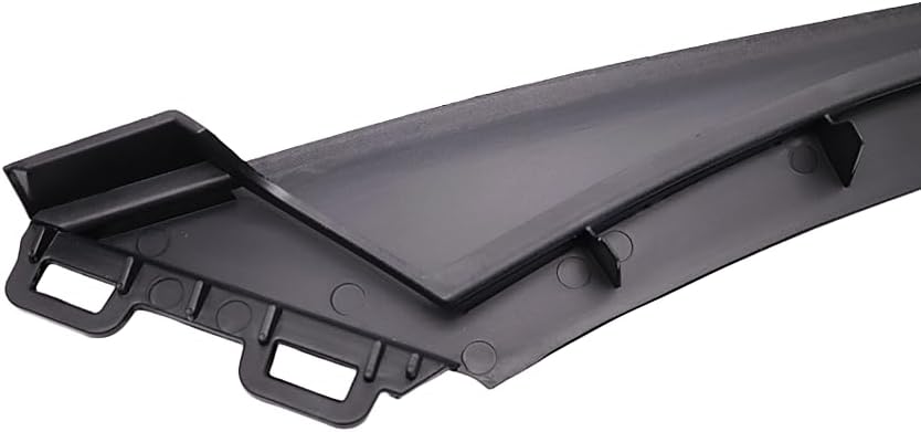 71114TVAA00 Driver and Passenger Side Bumper Lower Molding Trim Black Compatible with Honda Accord Sedan 2018 2019 2020 Bumper Molding Trim