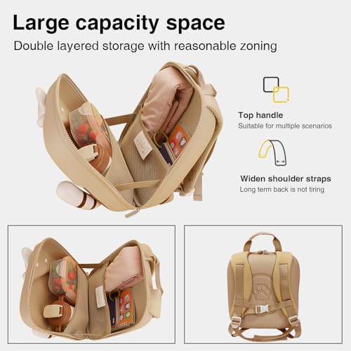 Kids Cat kitty Backpack for Preschool, Cute Cat Bag Gift for Toddler, Travel kindergarten kitty Bag for Boys Girls Ages 3-84