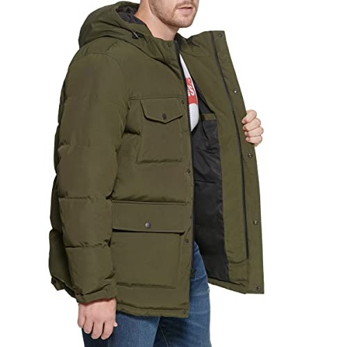 Image of Levi's Men's Arctic Cloth Quilted Performance Parka