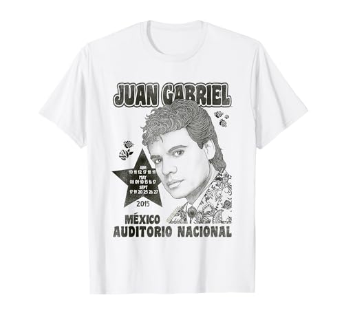 Juan Gabriel Auditorio Nacional 2015 Camiseta
