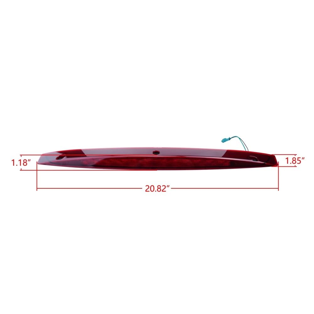 Terza Luce del Freno Tercera Luz De Freno Trasera De Alto Nivel para Benz para W639 para Vito para Viano 2003 2004 2005 2006 2007 2008 Luce di Stop Centrale