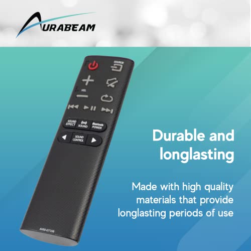 Aurabeam Ah59-02733B Replacement Sound Bar Remote Control For Samsung Soundbar (Ah5902733B) #TOP3
