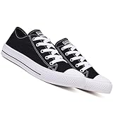 Tenis Casual Feminino Escola Moda Leve School Estilo Dia a Dia Trabalho Escola Fashion (Preto, BR, Adulto, Faixa Numérico, 39, 40)