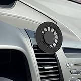 【Leistungsstarke, stärkere Magnete】 Diese leistungsstarke magnetische Handyhalterung schafft eine starke Anziehungskraft, um Ihr Gerät fest zu stützen, sodass Sie während der Fahrt konzentriert bleiben können. Es kann Ihr Telefon bei Stößen leicht an Ort und Stelle halten, ohne sich Gedanken über das Herunterfallen machen zu müssen, was ein sicheres Fahrerlebnis gewährleistet