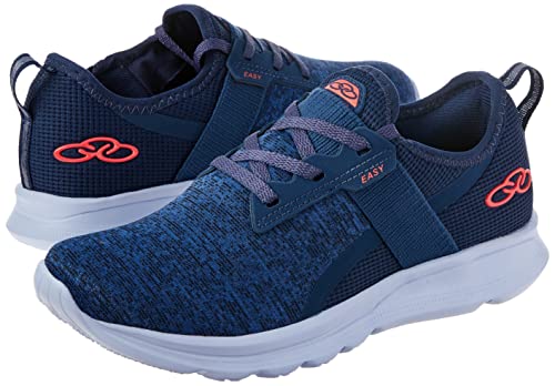 Tênis Easy/650, Olympikus, Feminino, Marinho/Rosa, 38