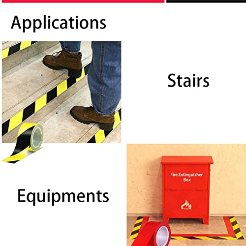 APT Advanced Polymer Tape Multi Color Marking Premium Safety Marking and Dance Floor Splicing 6 mil Thick (1 Roll, Yellow)