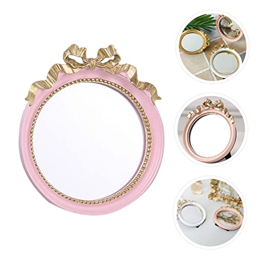 Miroir de maquillage rond et portable pour voyage, lot de 3 avec reflet net - 7