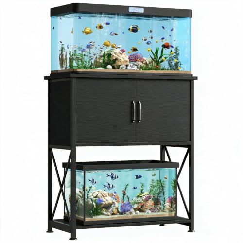 Herture 20-29 Gallon Aquarium Stand Metal Frame...