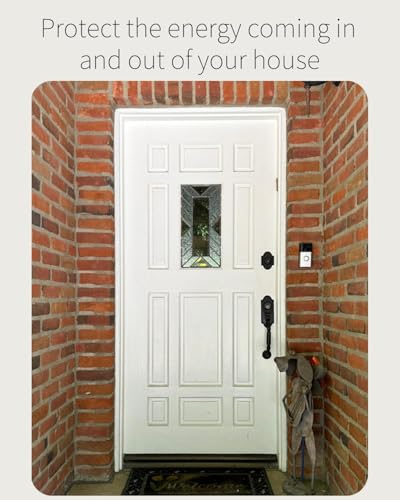 Image of Wooden Door Chime with Brass Bell - Dopamine Door Bell for Home | Shop - Self-Adhesive Magnetic Doorbell - Serene Acoustic Sound - Shopkeepers Door Chime | Ideal Housewarming Gift (Door Bell)