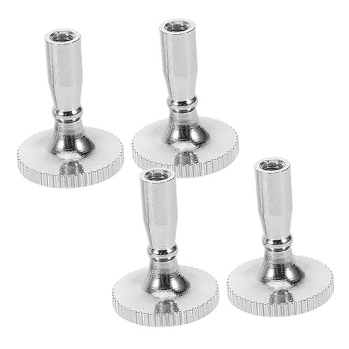 NUOBESTY 4Pcs Lamp Switch Knob Replacement for Floor Table Wall Lamps Copper Light Socket Knobs for Standard Lamp Switch Replacement Durable Lamp Parts