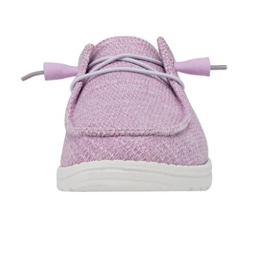 Image of HEYDUDE Women's Wendy Stretch Canvas Slip On Shoes | Easy On Loafer