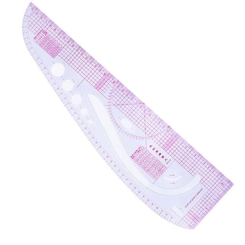 REDYY French Curved Ruler,French Ruler Multifunctional Patchwork Measure Dressmaking Drawing Template Tool Craft Sewing