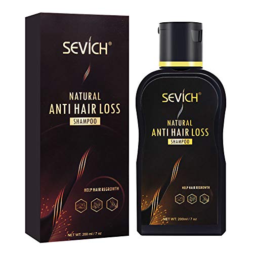 Anti-Hair Loss Shampoo, Hair Growth Shampoo, Effective Solution for Hair Thinning & Breakage, Helps Stop Hair Loss, Promotes Hair Growth, Hair Loss Treatment for Men & Women(200mL) (202ml)