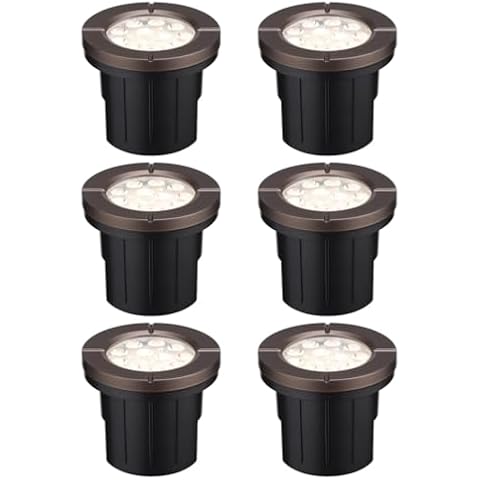 LEONLITE 6W Well Lights Landscape LED Cover
