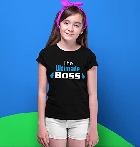 Image of Hangout Hub GiftsCafe.MWG1 Family Tshirt | Best Dad Mom Daughter Ever Printed Tees | Regular Fit Twinning T-Shirts (Cotton | Pack of 3 | Black)