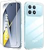 Para Xiaomi POCO F8 Pro Protector de Pantalla (1 paquete) Vidrio Templado con funda, Dureza 9H, Anti-Rayaduras, Compatible con Funda, Sin Burbujas, HD Transparente 2