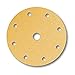 Produktbild Mirka Gold Universal-Schleifpapier Ø 150mm Klett 9-Loch, Korn P150, 100 Stk/Zum Schleifen von Gips, Spachtel, Spanplatten, Holz, Lack