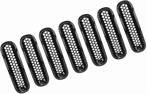 Calandre avant pour Jeep Wrangler JK 2007-2017 grille de radiateur noire