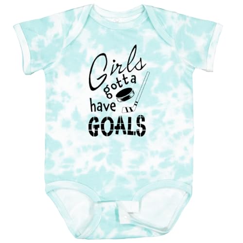 Image of inktastic Girls Gotta Have Goals- Hockey Player Baby Bodysuit