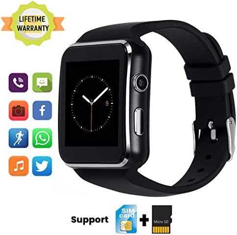 قیمت و خرید TagoBee Smart Watch TB04 Smartwatch برای گوشی های آندروید ردیاب  تناسب اندام با SIM / GSM SD حافظه کارت حافظه دوربین گام شمار بلوتوث ساعت  هوشمند برای مردان (سیاه)