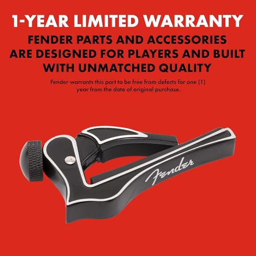 Fender Dragon Capo, Guitar Accessories, Black - image 6
