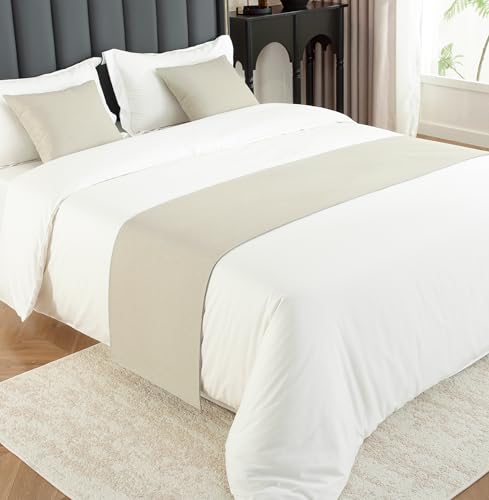 Mengersi Solid Cotton Bed Runner