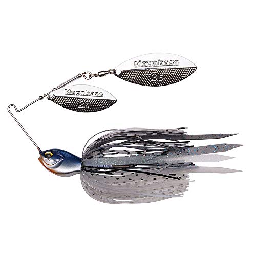 Megabass SV-3 Double Willow Spinnerbait - Hasu, 3/8 oz