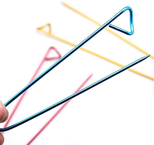 Fairycece 12Pcs Aluminum Yarn Stitch Holders For Knitting Notions Or Crochet #TOP1