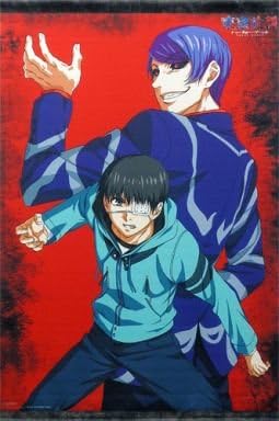 Amazon 金木研 月山習 描き下ろし B2 タペストリー 東京喰種 トーキョーグール アニメ 萌えグッズ 通販