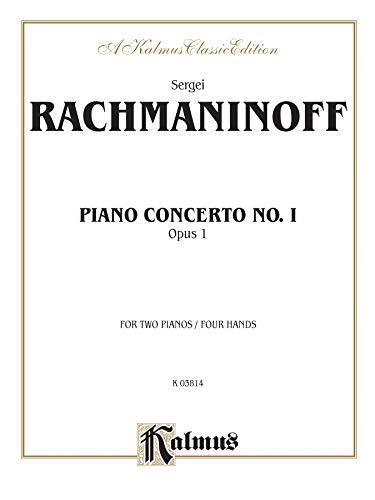 Piano Concerto No. 1 in F-sharp Minor, Op. 1 (Kalmus Edition)