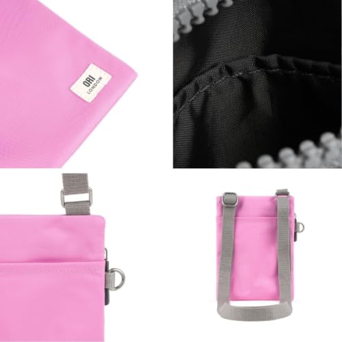 Image of ORI LONDON Crossbody Bag - Chunky Zip, Adjustable Strap, & Multi Pockets for Mobile Phones, Cards & More - Chelsea