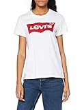 The Perfect Tee Levi\'s Damen T-Shirt, The Perfect Tee, Weiß (Batwing White Graphic 53), Gr. M