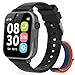 BJLBOJEY 4G Kids Smart Watch for Boys Girls, Kid GPS Tracker Watch Phone Video Call Pedometer School Mode Games SOS Birthday for 5-12 Years Old (Black)