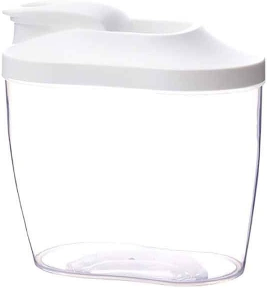 Plastic Cereal Dispenser Storage Box Kitchen Food Grain Rice Container Nice Flour