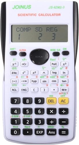 Calculadora científica portátil con pantalla multifunción para estudiantes de matemáticas