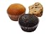 HELLMA Mini Muffins - 60 Stk. Muffins, einzeln verpackt - 3 Sorten - Vorrats-Box - für Hotel, Café, Kiosk und Kliniken
