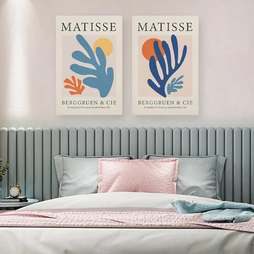 Décoration de maison et de salon moderne avec ce duo d'affiches fleurs