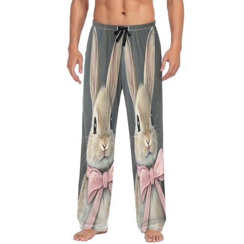 Pantalon de pyjama pour homme vêtements de nuit confort taille L multicolore