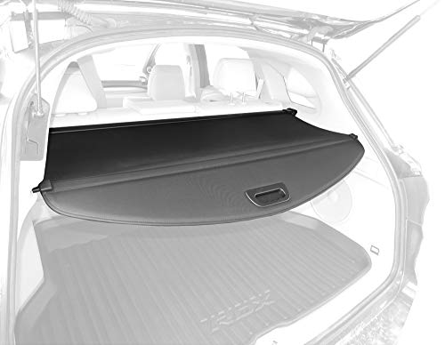Tyger Auto Black Retractable SUV Rear Trunk Cargo Cover Shield Compatible with 12-17 Acura RDX (with Power Lift Gate ONLY)