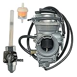 Carburetor fit for HONDA XR650L 1993-2012 16100-MY6-772 with Fuel Tank Switch Valve Petcock